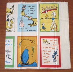 Robert Kaufman Fabrics Dr Seuss 4 Assorted Patterns