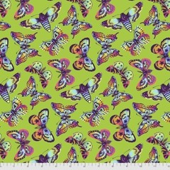 TULA PINK DAYDREAMER Butterfly Kisses Cotton Fabric Half Yard 18 x 44