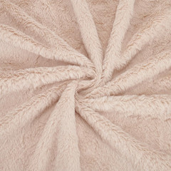 63X20 Inch Short Hair Faux Fur Fabric, Antique White Pre-Cut Craft Fur Fabric Sh