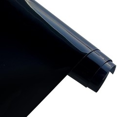 | 12 Gauge Clear Tinted Plastic Vinyl 16″x48″ See Through Vinyl Fabric-Black