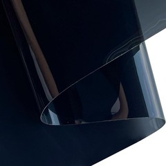 | 12 Gauge Clear Tinted Plastic Vinyl 16″x48″ See Through Vinyl Fabric-Black