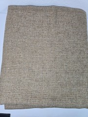 Tan Wool Blend Tweed Fabric Remnant 60″ Wide x 2.5 Yds Medium Weight