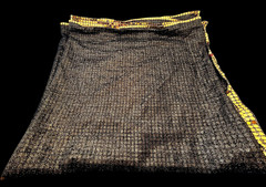 Broadway Theatre remnant Silver Black Lame’ with Thousands of Sequences 72 X 36″