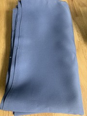 Vintage Denim Slate Blue Fabric 55” X 58” 1.5 Yards Polyester Cotton ?