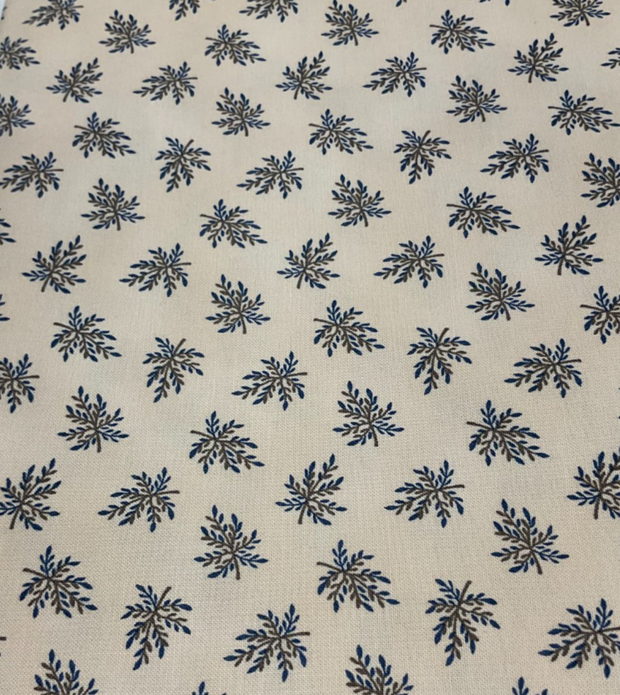 UNION BLUES #8292-MOBERLY 1870-1900 BY BARBARA BRACKMAN FOR MODA- 1 3/8 YARDS