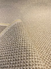 Mascot Bisque Cream Textured Chenille Upholstery Fabric By The Yard