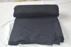 Black Solid Plain Fabric 100%Cotton 2 Yard Fabric NO TARRIF CHARGES 100%✅ ZK_63*