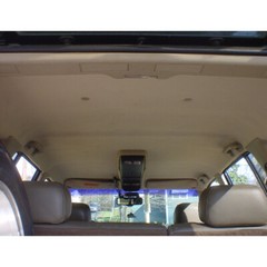 84inch x 60inch Suede Headliner Fabrics Charcoal Foam Backed Upholstery Replace