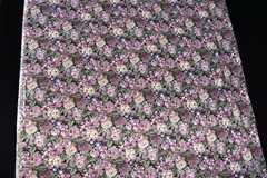 Ozark Calico by Fabri-Quilt Lavender Green Floral Fabric 44″ Wide 4 Yds New