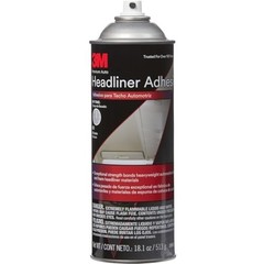 Headliner Fabric Adhesive 18.1 oz Spray For Automotive Repair Dries Clear Water