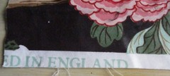 Rockbird GP & J Baker England Cotton Chintz Fabric Birds Floral 61×51 RARE 80’s