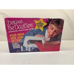 Deluxe BeDazzler 90s Rhinestone Bling Craft Tool – Original Box