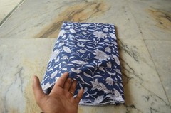 NO TARRIF CHARGES 100% ✅ 20 Yard Hand Print 100% Cotton Floral Fabric ZK-23*