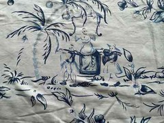 3+ yds Quadrille: China Seas Lyford Print in Mixed Blues