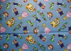 Super Mario Bros. & friends cotton fabric 2019 – SOLD BY THE HALF YARD