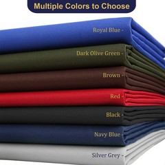 Foreate Waterproof Canvas Fabric by The Yard Pre-cut 1 Yard(58″ x 36″), Khaki