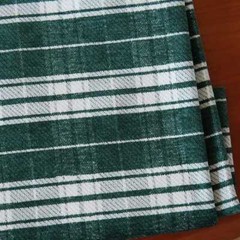 Dark Green Plaid Fabric for Coats Jacket Sofa Cover Pillowcase Skirts Tablecloth