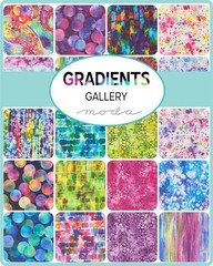 Gradients Gallery Jelly Roll® 33880JR Moda Precuts 100% cotton fabric quilt stri
