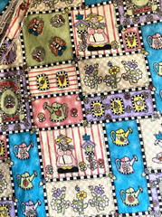Friendship Garden Patchwork Whole Country Caboodle General Fabrics BTY B6