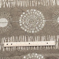 BTY Modern Upholstery Fabric Taupe Beige Geometric