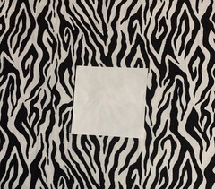 Zebra Print Black & White Fabric“ The Wild Side” Dan Morris & Robert Kaufman BTY