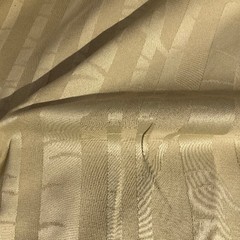 Burch February Driftwood Beige Stripe Upholstery Fabric