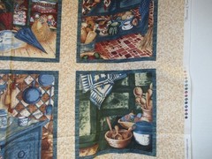 “MEMORIES OF HOME” Anna Krajewski for SSI Cotton (6) Blocks Panel 23″ x 44″