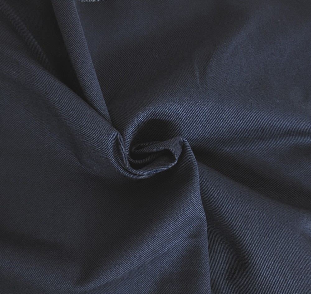 Navy 100% Prewashed Cotton Bull Denim Fabric by the Yard 400 GSM 62″ Width 7/21