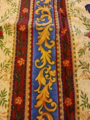 Vintage Fabri-Quilt Provence Rooster Fabric Design 8484 8488 French Country BTY