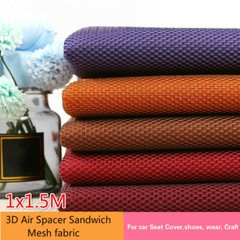 Thick 3D Air Spacer Sandwich Mesh Fabric Net Cloth Car Auto Seat Covers Material