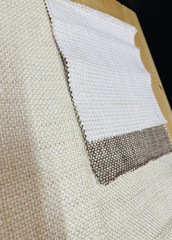 Ralph Lauren Bertrand Husk Fabric Remnant 25×25” LCF64945F Workroom Basics