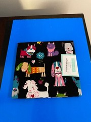 BRAND NEW CREATE IT 100% COTTON PUPPY PRECUT SEWING AND CRAFT FABRIC 18X21