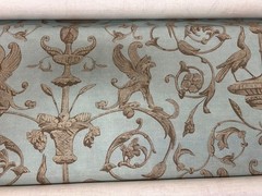 Designer Toile Fabric, Linen Cotton, 7.5oz., 255gsm, 2 Yards