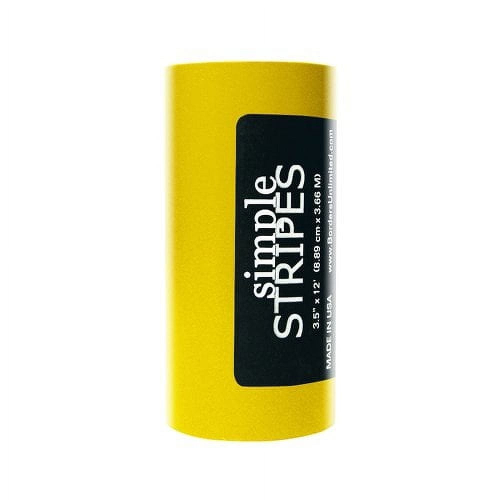 Borders Unlimited 30005 Yellow Simple Stripes