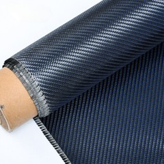 3K 250gsm Carbon Fiber Blue Metallic Reflection Mixed Twill 100*50cm (40″*20″)