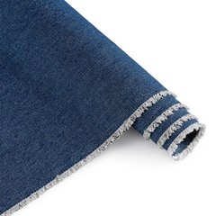 HYVAKUPPA Washed Denim Fabric 1 Yard Dark Blue 71″ Wide