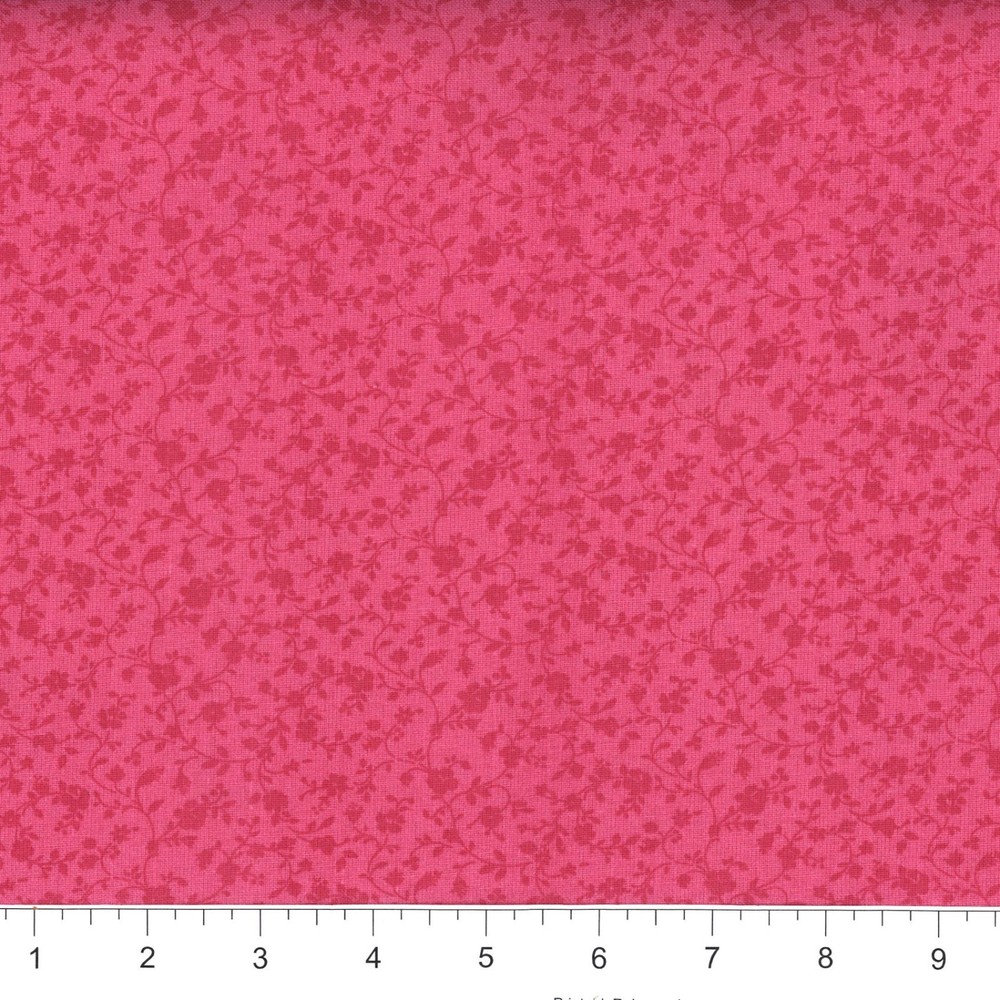 Calico Quilting Fabric 204 45″ Wide 100% Premium Cotton Pink Floral By The Yard