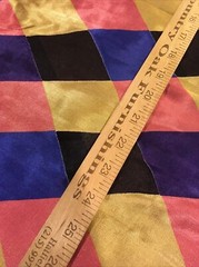 60% Silk 40%Cotton fine Fabric 32” square panel scarf clothings shirt