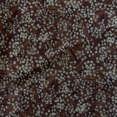Floral Fabric Fall Browns Classic Cottons 2 Yards 2002 Precut