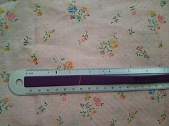 VTG Unused Pink Floral Rose Print Dotted Swiss Fabric 1.5 Yard X 44″ Estate Find