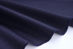 Reda 1865 premium Italian wool suiting fabric 150’s classic navy striped 3.4 m