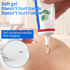 Fabric Glue Liquid Stitch Permanent Clear Waterproof for Clothes Upholstery