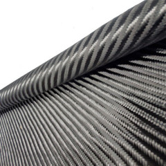 3K 280gsm Big Twill Weave Real Carbon Fiber Cloth Black Fabric Cloth 100*50cm
