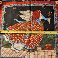 23 x 44 Fabric Panel By Robin Betterley Angels Watching Over Me Wilmington Print