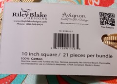 Riley Blake Designs Avignon by Emily Taylor 1- 10″ stacker & 2- Rolie Polies OOP