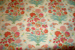 3.5 yds Pindler Fabric Asha Blossom Floral Linen Cotton Upholstery 54″x 126″ btp