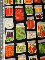 What’s In My Pantry Canning Jars 1/2 Yard Kanvas Cotton Fabric