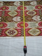 Aztec Tribal Print Fabric Collection Richloom Kachina Ikat Appox 40″X 52″ Read
