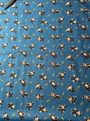 Monopoly Rich Uncle Pennybags Quilting Treasures 1/2 Yard Cotton Fabric – New