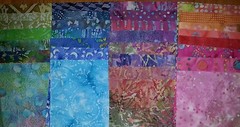 Lot#a, 200pcs BATIK quilt blocks, cotton fabric pack, 3.5″ squares